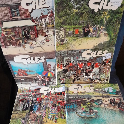 Giles paperback book bundle - book,