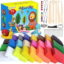 Polymer clay set colors - clay, set–24