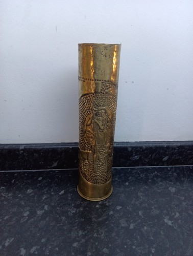 French brass shell - french, trench
