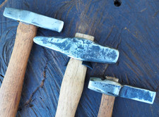 3X BLACKSMITH / FARRIER "BOB RUPERT" HAMMER SET HORSESHOEING CROSS PEIN ANVIL