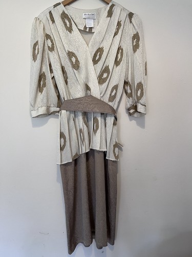 Berkertex vintage print midi - vintage,