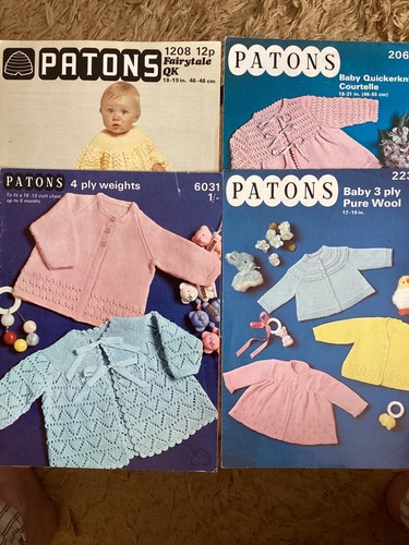 Baby knitting patterns - baby, x4