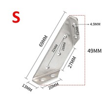 Black Stainless Steel Shelf