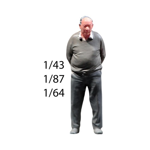 Miniature male elderly - male,