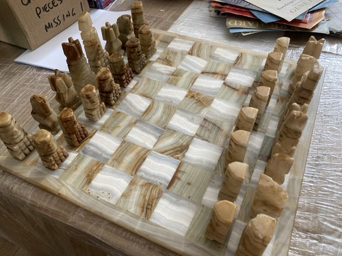 Vintage marble and onyx aztek - onyx,