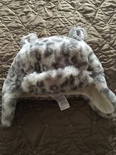 Baby Girls Faux Fur Trapper Hat, Age 1-2 Years
