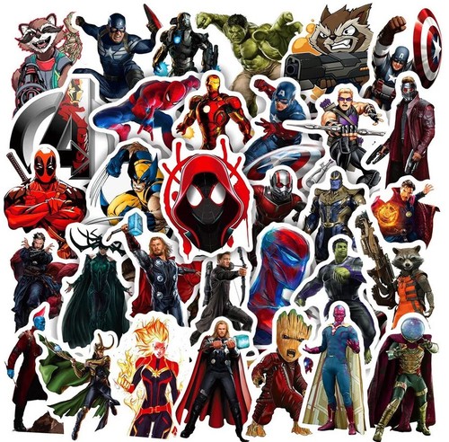 Marvel stickers hydro flask - uk,