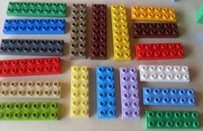 Lego Duplo Various Lengths And Coloured Plates Bases