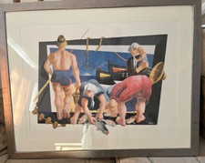 CESAR MANRIQUE PRINT La Pesca