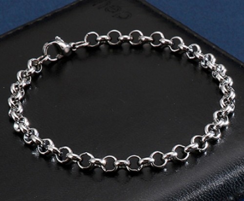 Stainless steel 6mm silver - steel,