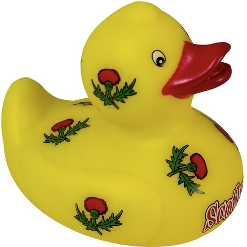 Macduck saltire rubber duck - saltire,