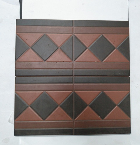 Border tiles massive - -,