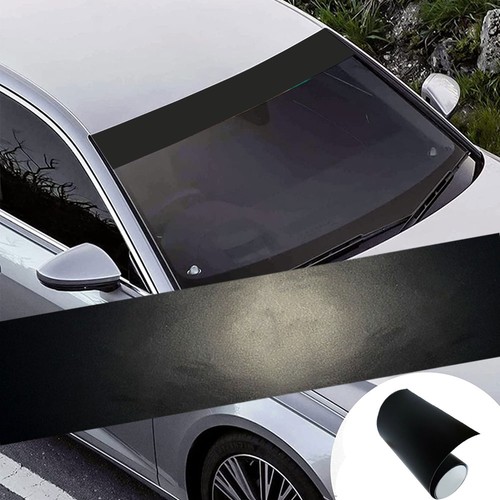 Matte black window - matte, visor
