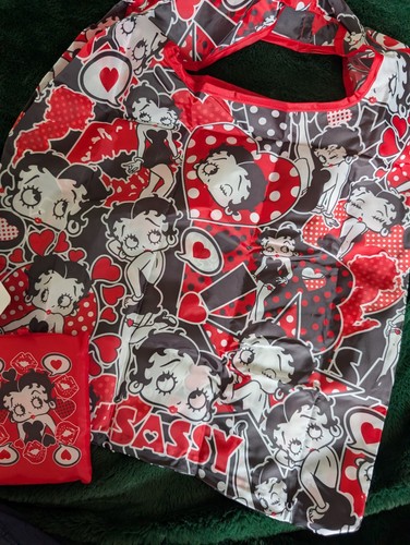 Betty boop foldable tote - betty,