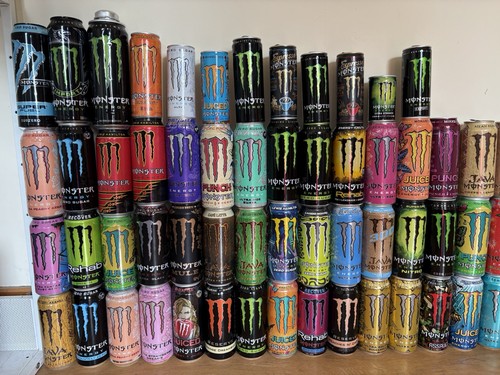 Monster energy can collection - energy,
