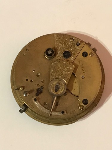 Antique pocket watch fusee - watch,