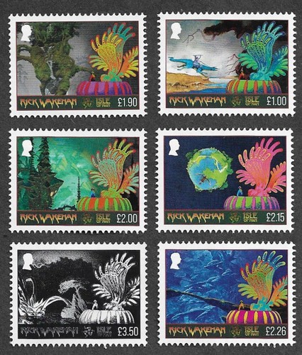 Rick wakeman yes stamps music - wakeman,