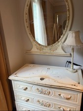 Vanity Makeup Dressing Table Vanity Set Woman Bedroom Dresser Desk Korean Mirror