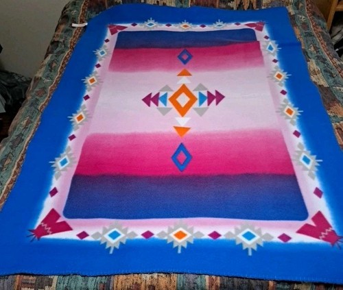 Vintage fleece blanket - vintage, throw