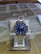 Casio Edifice EFV-110D 35mm Quartz Watch Blue Dial + Extra Bracelet