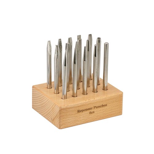 Repousse punches tool set - -, 15