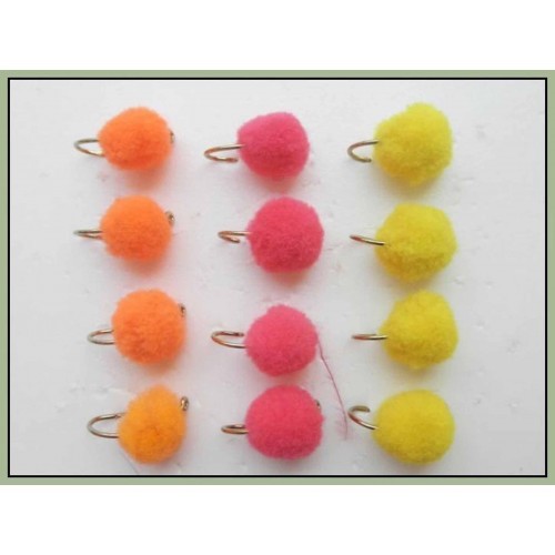 Barbless egg flies - barbless,