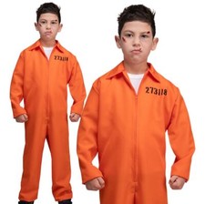 Child ORANGE CONVICT Halloween
