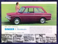HILLMAN CHAMOIS  SALES LEAFLET