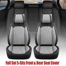 5 Seat Covers PU Leather