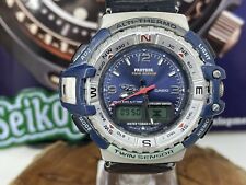 CASIO PRO TREK,TWIN SENSOR,WR100M,ALTIMETER New Battery Fitted Retro Digital