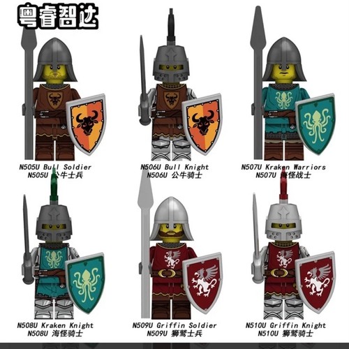 Set medieval knights - of,