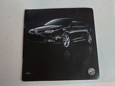 MG 6 GT Car sales brochure 2011