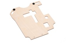 Wooden pedal floor - board, right