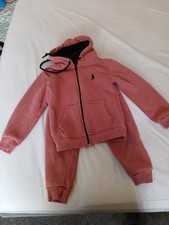 Coral Pink Tracksuit Age 4-5 Years