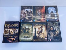Lord of the Rings Boxset  & Hobbit Trilogy DVD Bundle 