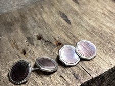 Vintage SWANK Grey Smoky