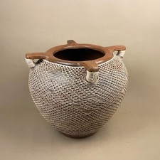 Large ceramic bamboo - large, wrapped