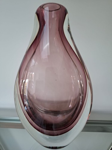 Sommerso style art glass - sommerso, vase