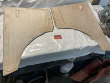 Pair Ford 100e Popular 2 Door Rear Door 1/4 Board Card Trim Panels + Ash Trays