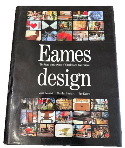 Eames design hardcover neuhart - eames,