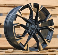 4X 18" 5X112 black cooper