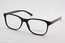 Bvlgari 3036 5313 Male Square Glasses Frames Matte Black 55mm