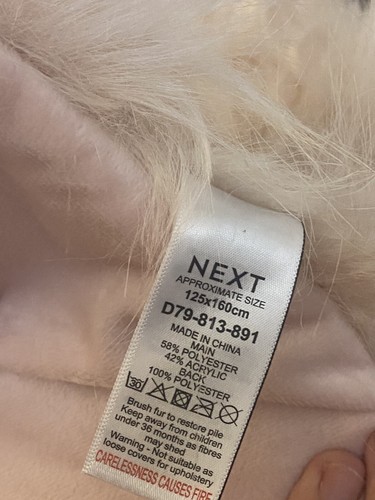 Next fur throw - throw, x