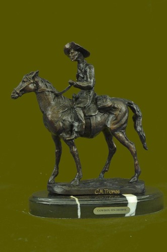 Signed thomas cowboy horse - cowboy,