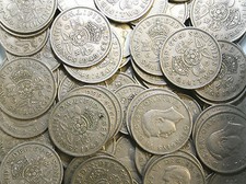 50 X FLORINS/ TWO SHILLING