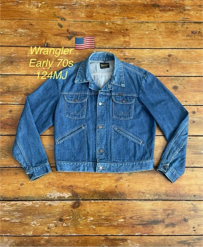 Vintage wrangler 124mj - wrangler, denim