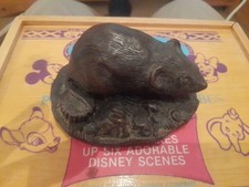 Vintage Mice Soap Stone Sculpture Figurine 