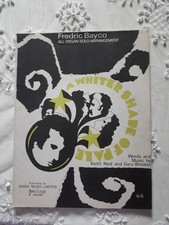 A WHITER SHADE OF PALE - FREDERIC BAYCO ALL ORGAN SOLO ARRANGEMENT - 1967