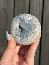 Celestite Druzy Sphere Crystal