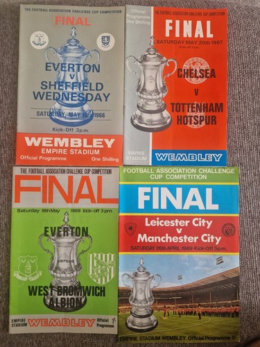 Cup final programmes - final,